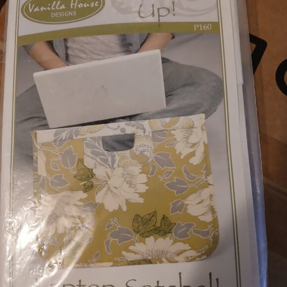 Sewing Patterns Nancy Ota Vanilla House Laptop Satchel Totes Purses Double handl - Picture 2 of 7